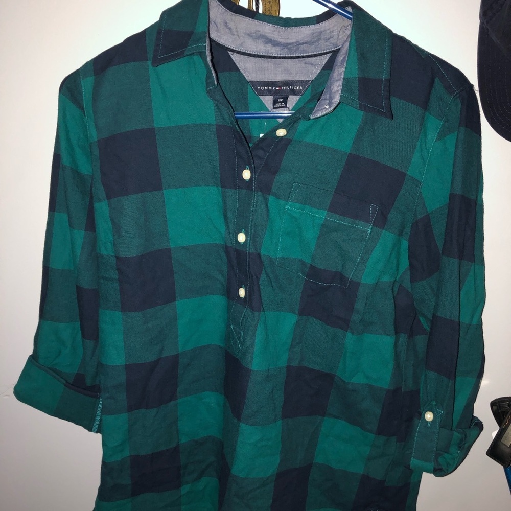tommy hilfiger flannel